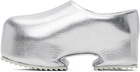 YUME YUME Silver Clog Slip-On Loafers