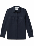 Norse Projects - Silas Wool-Blend Shirt - Blue