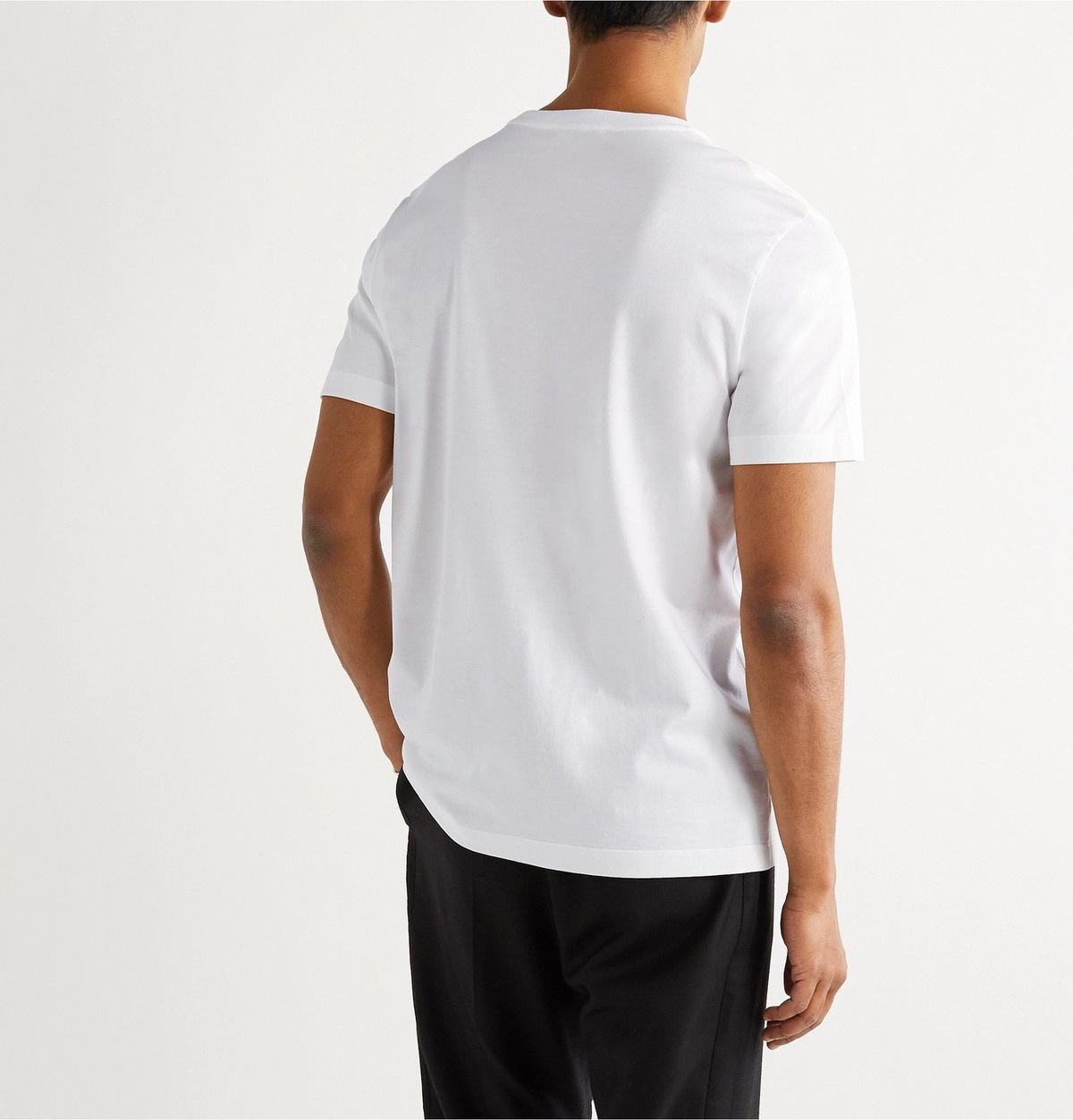 SSAM - Sea Island Cotton-Jersey T-Shirt - White SSAM