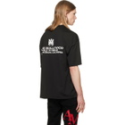 AMIRI Black MA Hollywood HJ Skate T-shirt