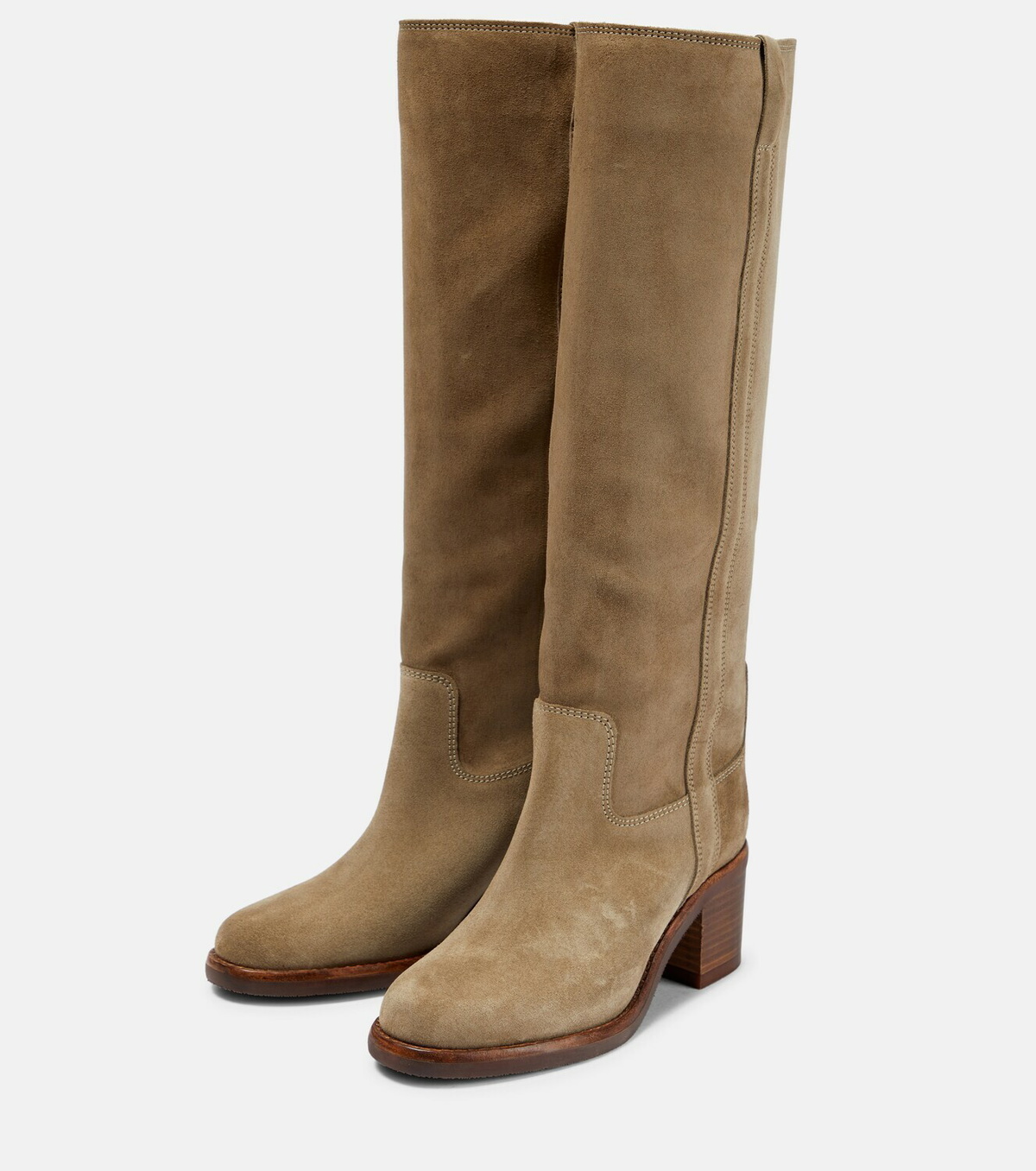 Isabel Marant Seenia suede knee-high boots