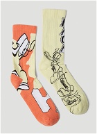 Graphic Socks in Multicolour