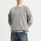 Neighborhood Men's Pigment Dyed Logo Sweatshirt in Gray