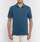 James Perse - Supima Cotton-Jersey Polo Shirt - Men - Blue