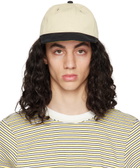 Camiel Fortgens Off-White & Black Elasticized Cap