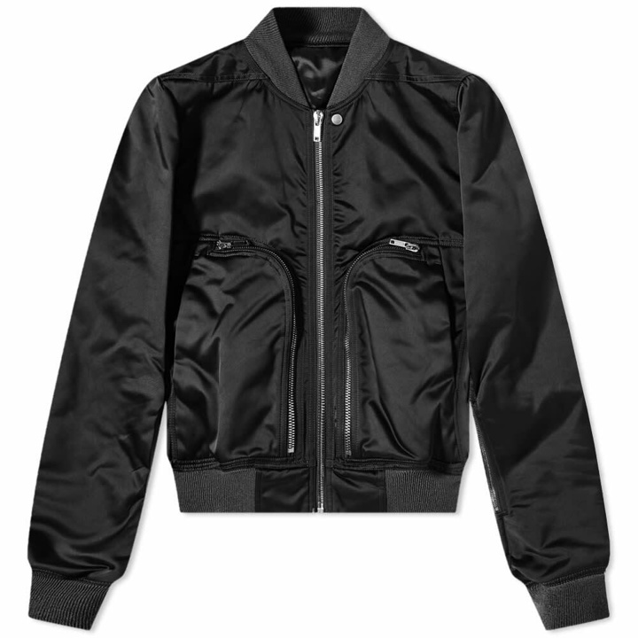 Photo: Rick Owens Men's Bauhaus Flight Jacket in Black