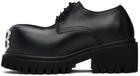 Balenciaga Black Stomper Derbys