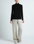 Berna Womens Turtleneck in Black