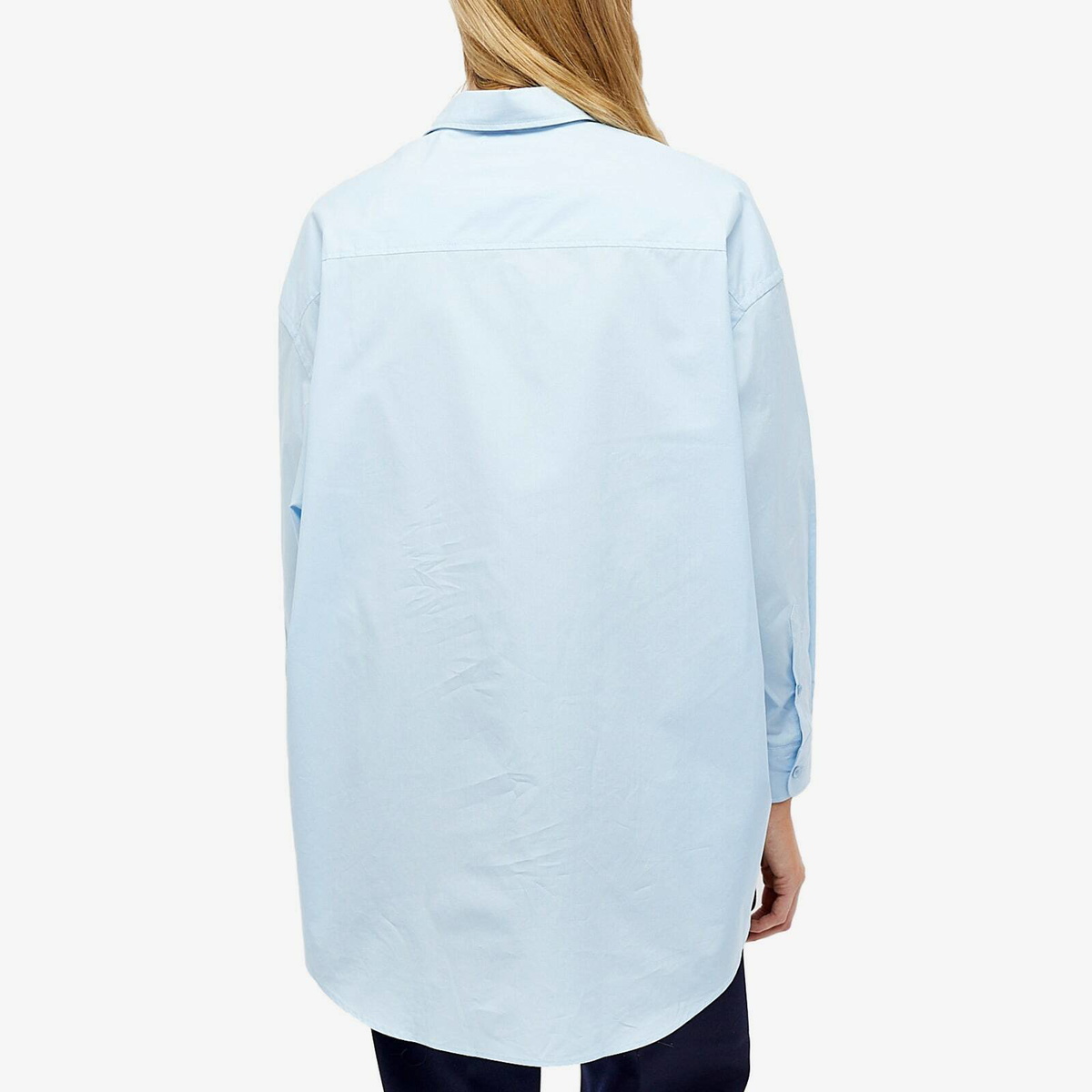 Ami Women Chalk Crepe Shirt Dress main image 1