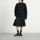 Comme des Garçons Homme Plus Men's Lily-Yarn Long Sleeve Jersey in Black