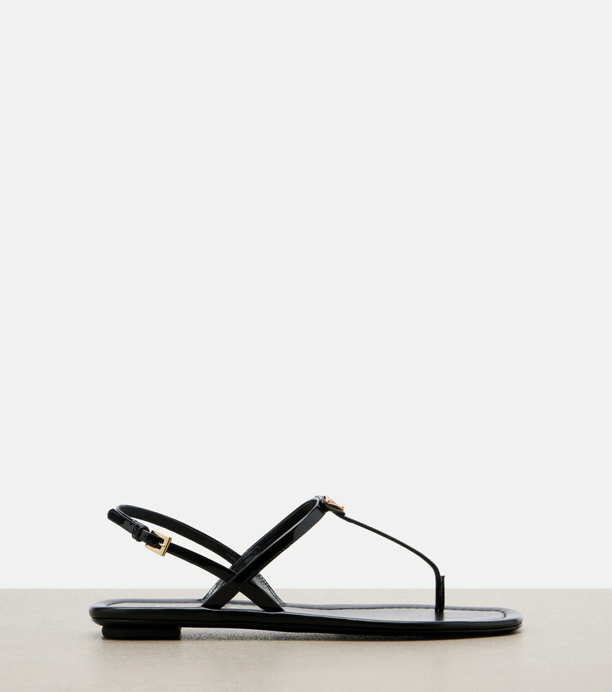Prada Patent leather thong sandals