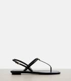 Prada Patent leather thong sandals