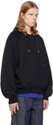Helmut Lang Black Apex Zip Hoodie