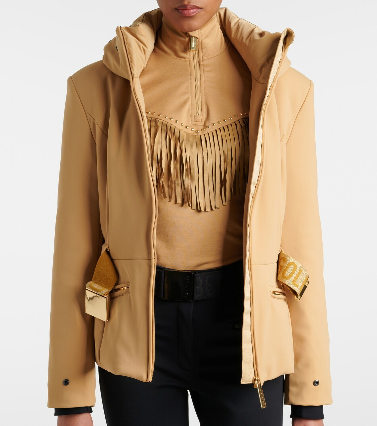 Goldbergh Prezioso faux fur-trimmed down ski jacket