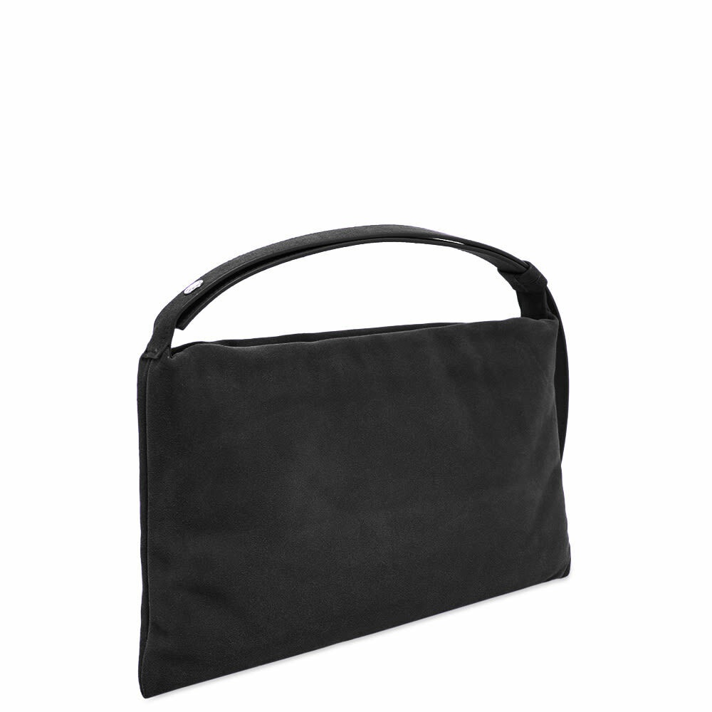 Simon Miller Women's Mini Puffin Bag in Black Suede
