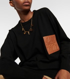 Loewe Anagram pocket wool sweater