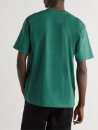 WTAPS - Home Base Logo-Appliquéd Cotton-Blend Jersey T-Shirt - Green