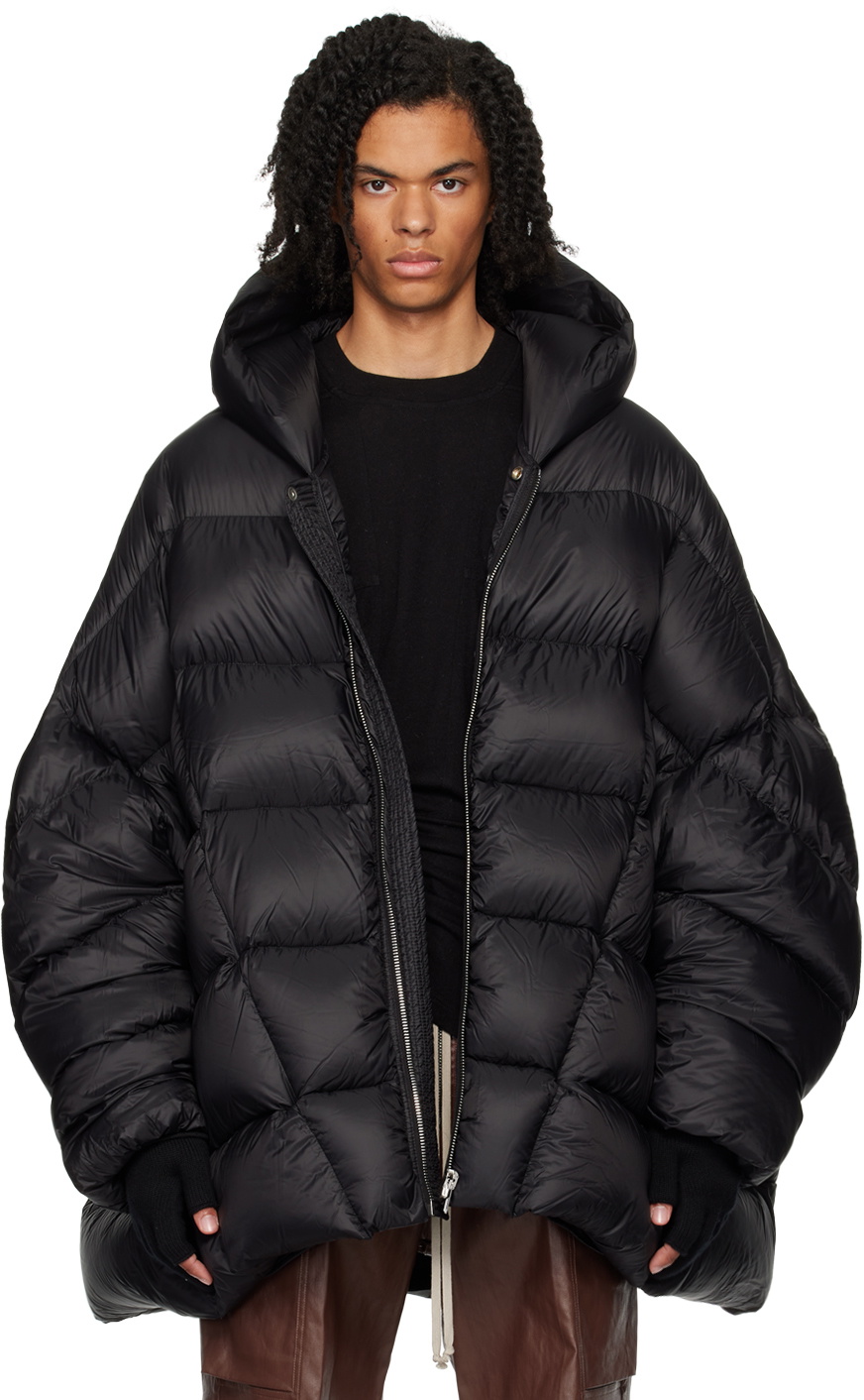 パーカー・フーディ Rick Owens Drkshdw / Porterville Jumbo Hooded Peter Black Porterville Jumbo Hooded Peter Down Jacket by Rick