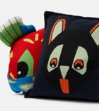 Loewe x Louis Wain wool jacquard cushion