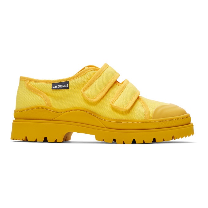 Photo: Jacquemus Yellow Les Chaussures Gadjo Sneakers