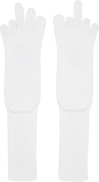 Doublet White Finger Sign Socks