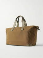 Mulberry - Leather-Trimmed Waxed-Cotton Weekend Bag