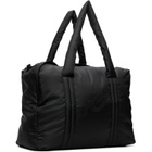 Y-3 Black Padded Weekender Duffle Bag