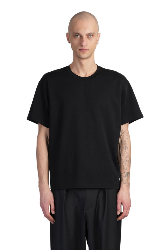 Photo: Attachment T-shirt In Black Cotton