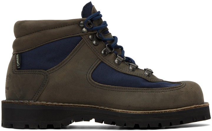 Photo: Danner Gray & Navy Feather Light Boots