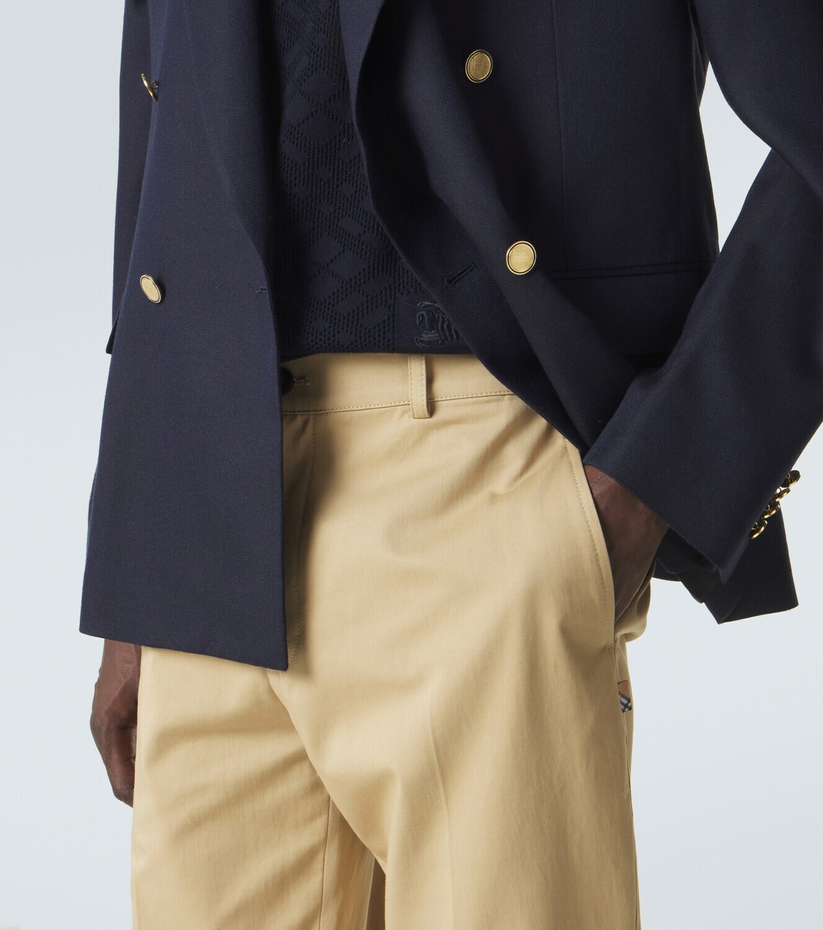 Burberry Cotton twill chinos