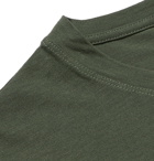 Incotex - Slim-Fit Ice Cotton-Jersey T-Shirt - Green