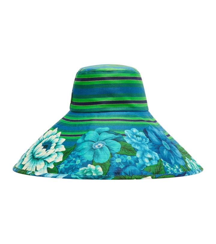 Photo: Alémais Margo printed cotton canvas sun hat