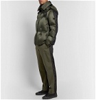 Moncler Genius - 5 Moncler Craig Green Maher Colour-Block Quilted Shell Hooded Down Jacket - Green