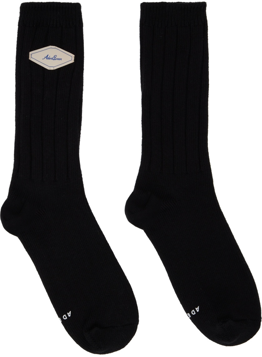 Photo: ADER error Black Fluic Socks