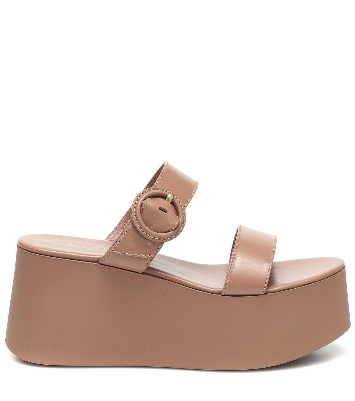 Gianvito Rossi - Leather platform sandals Gianvito Rossi