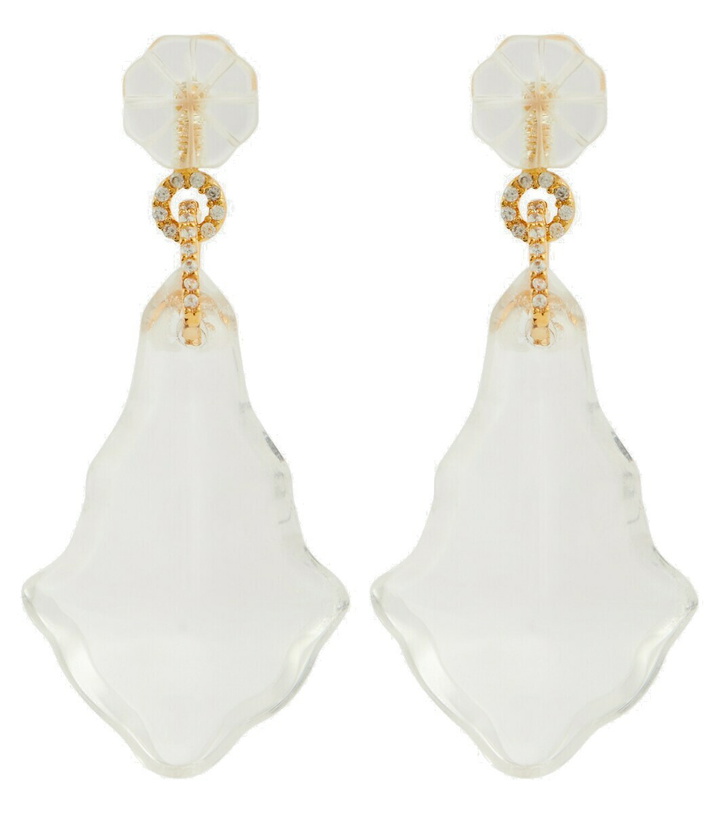 Photo: Zimmermann Crystal Chandelier gold-plated earrings