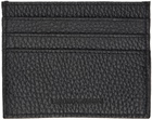 Emporio Armani Black Logo Card Holder
