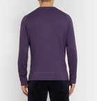 Massimo Alba - Watercolour-Dyed Cashmere Sweater - Men - Purple