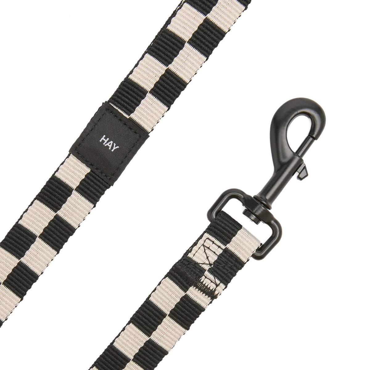 HAY Check Dog Leash in Black/White 