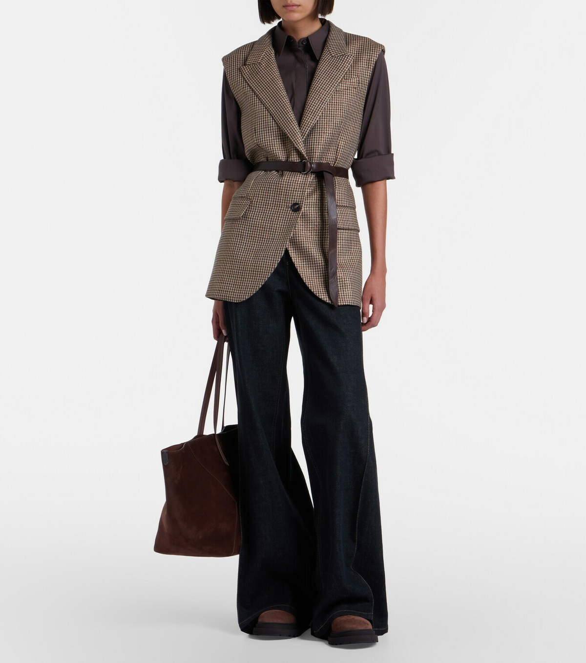 Brunello Cucinelli Monili suede Chelsea boots
