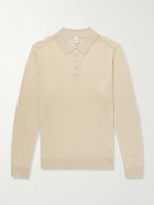 Paul Smith - Merino Wool Polo Shirt - Neutrals