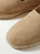 Frescobol Carioca - Helio Suede Espadrilles - Neutrals