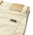 Nudie Jeans - Steady Eddie II Organic Stretch-Cotton Corduroy Trousers - Cream