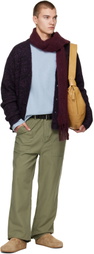 CASEY CASEY Blue Workwear Sweatshirt