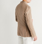 Boglioli - Kei Slim-Fit Unstructured Cotton-Corduroy Blazer - Neutrals