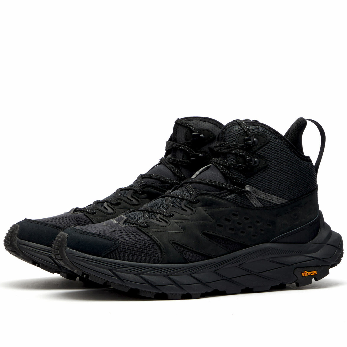 Hoka One One Men's Anacapa Breeze Mid Sneakers in Black