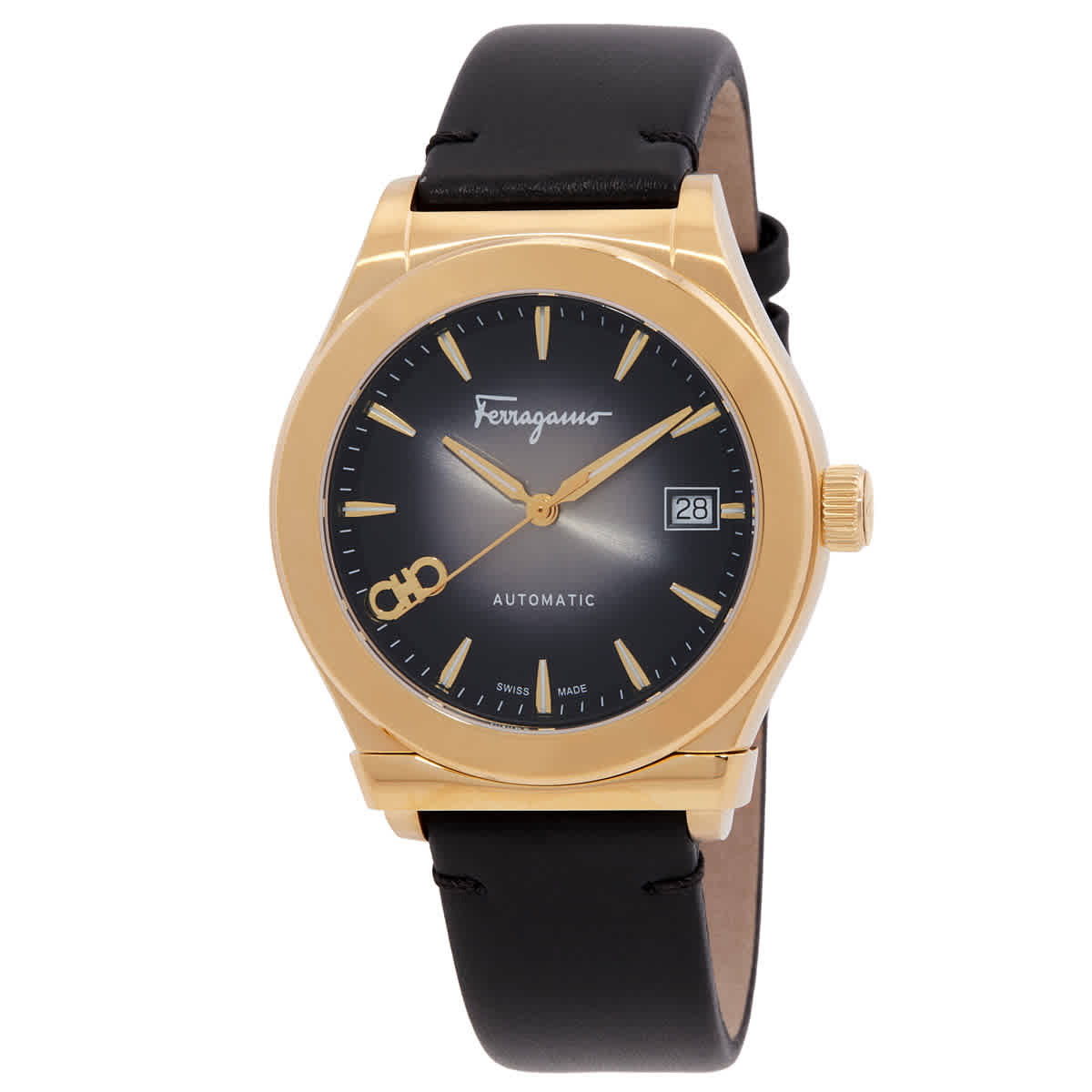 稀少 Ferragamo(フェラガモ) F-80 Automatic Taupe Unisex Watch Amazon.com: Ferragamo F-80 Collection Luxury Mens Watch