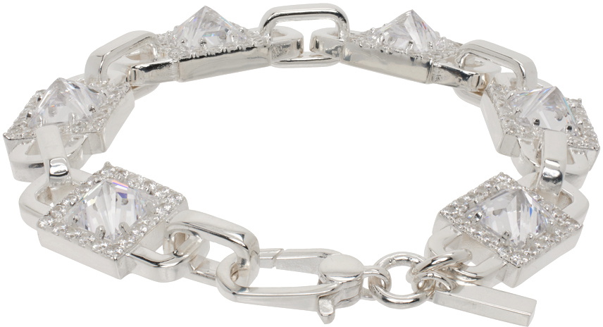 Hatton Labs Silver Spikes Bracelet