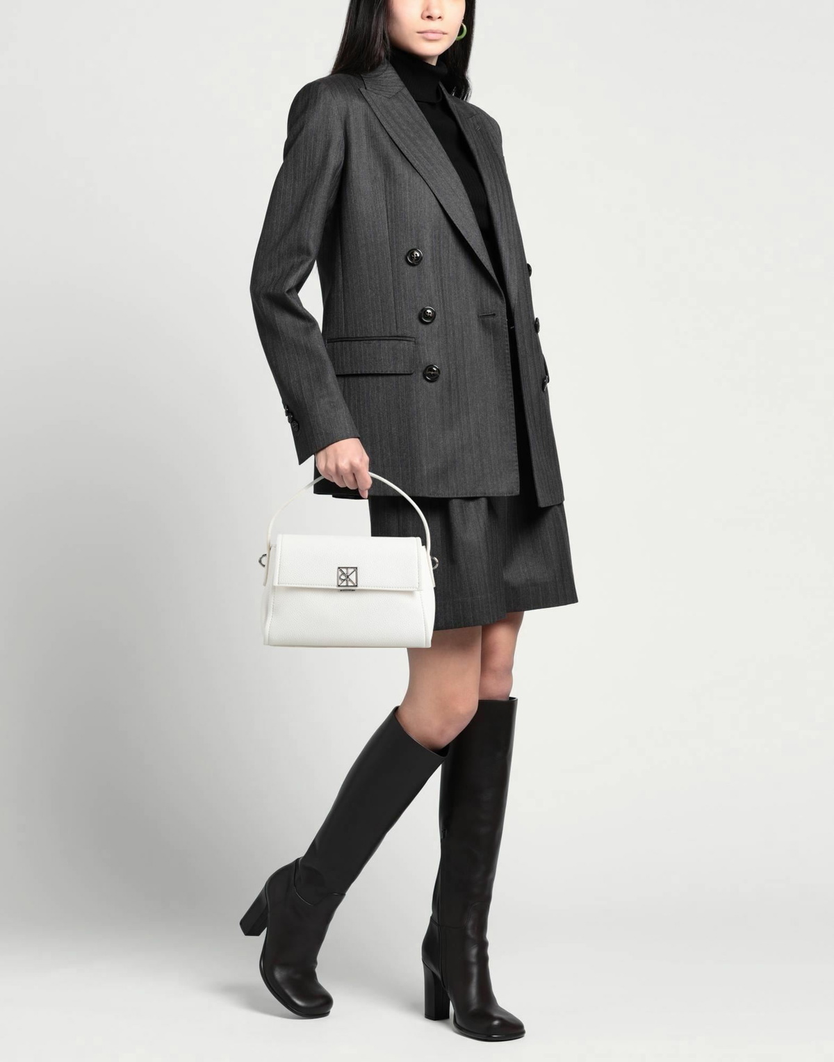 Calvin Klein Womens Handbag Ivory