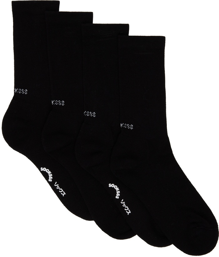 Photo: SOCKSSS Two-Pack Black Socks